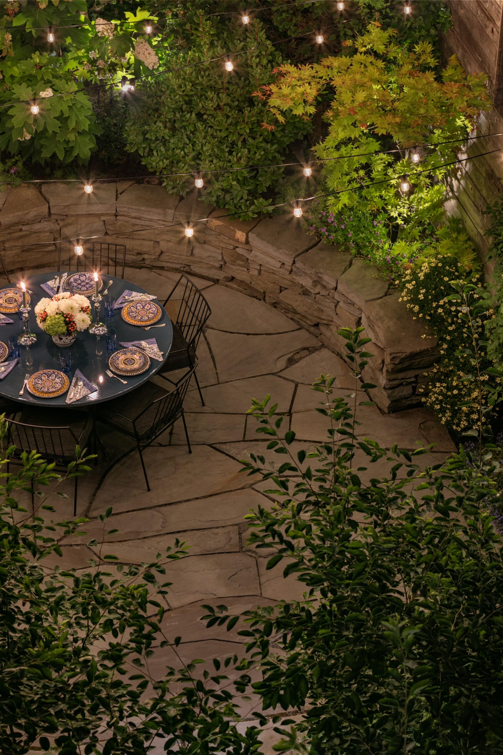 WOODLAND GARDEN FROM ABOVE 4