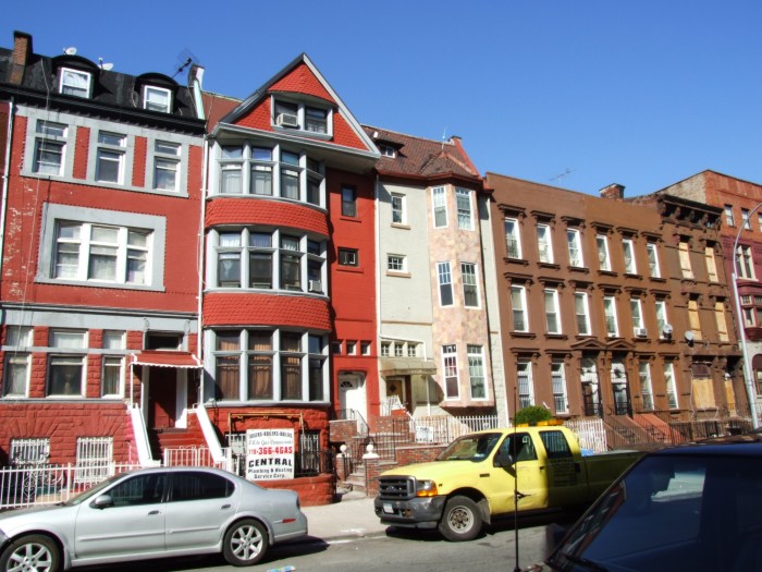 Pacific Street houses -- Brooklyn History